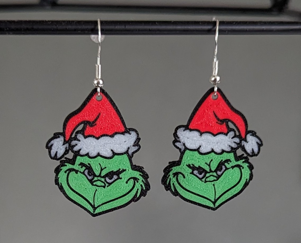 Grinch Earrings