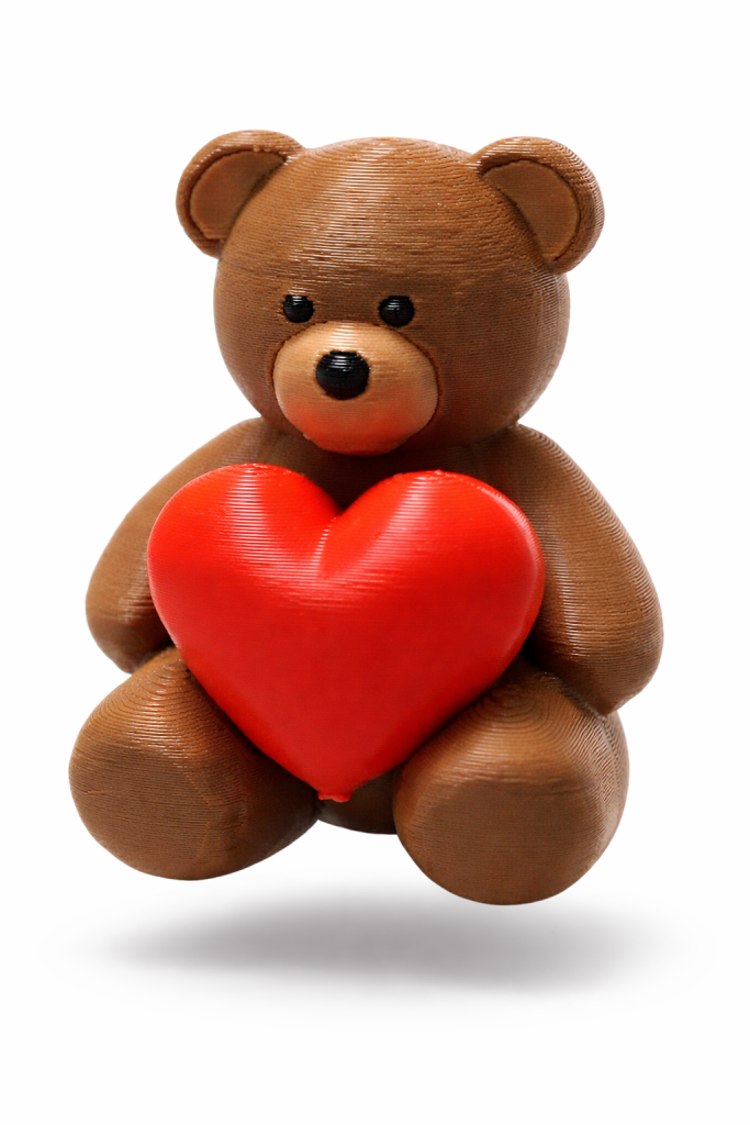 Teddy Bear holding heart