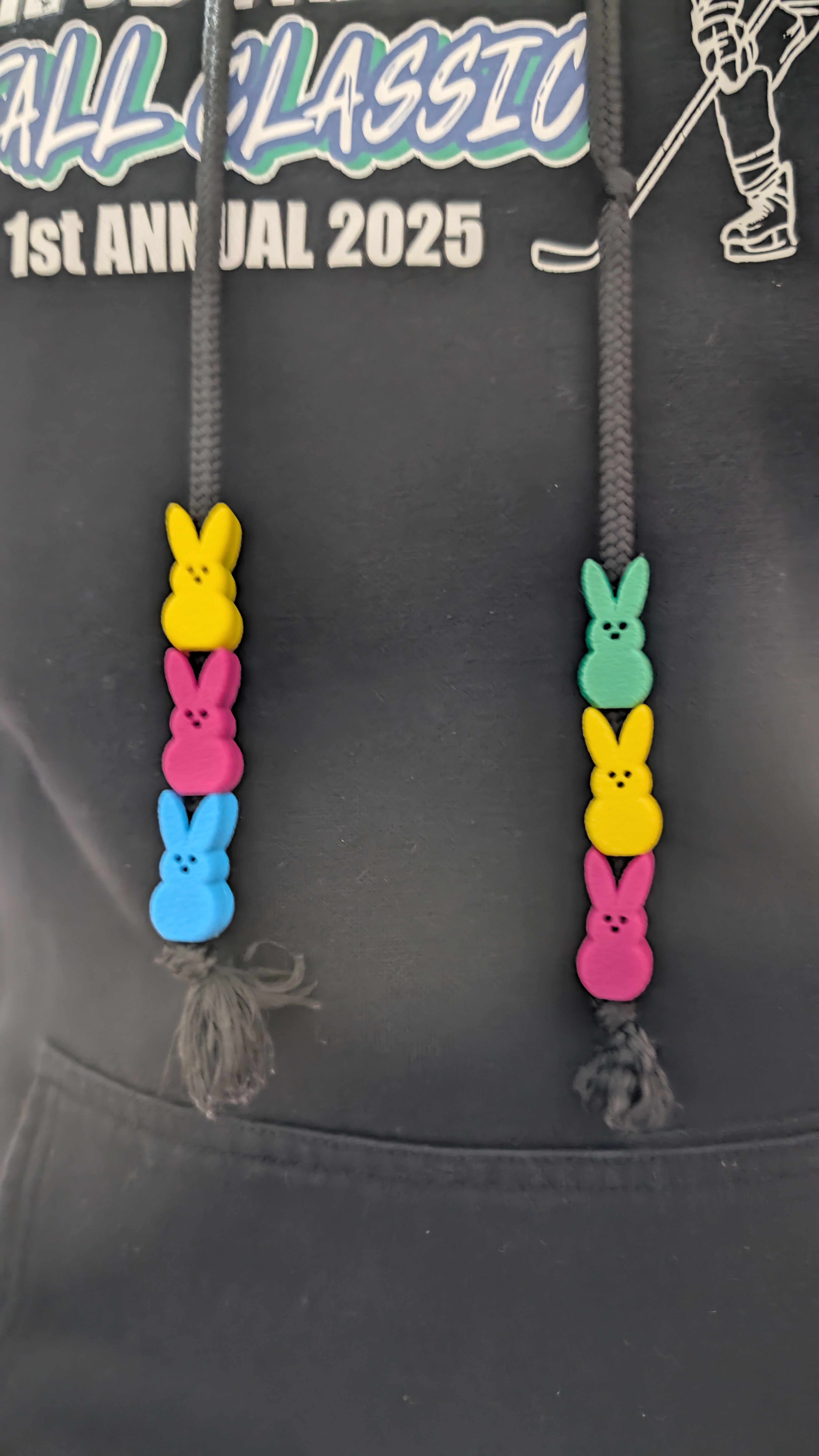 Peeps Hoodie Charms