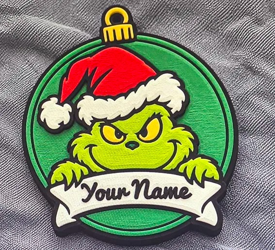 Grinch Ornament - Personalized